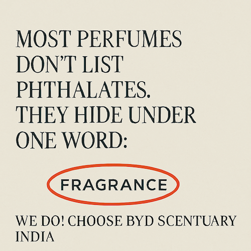 Phthalate free perfume